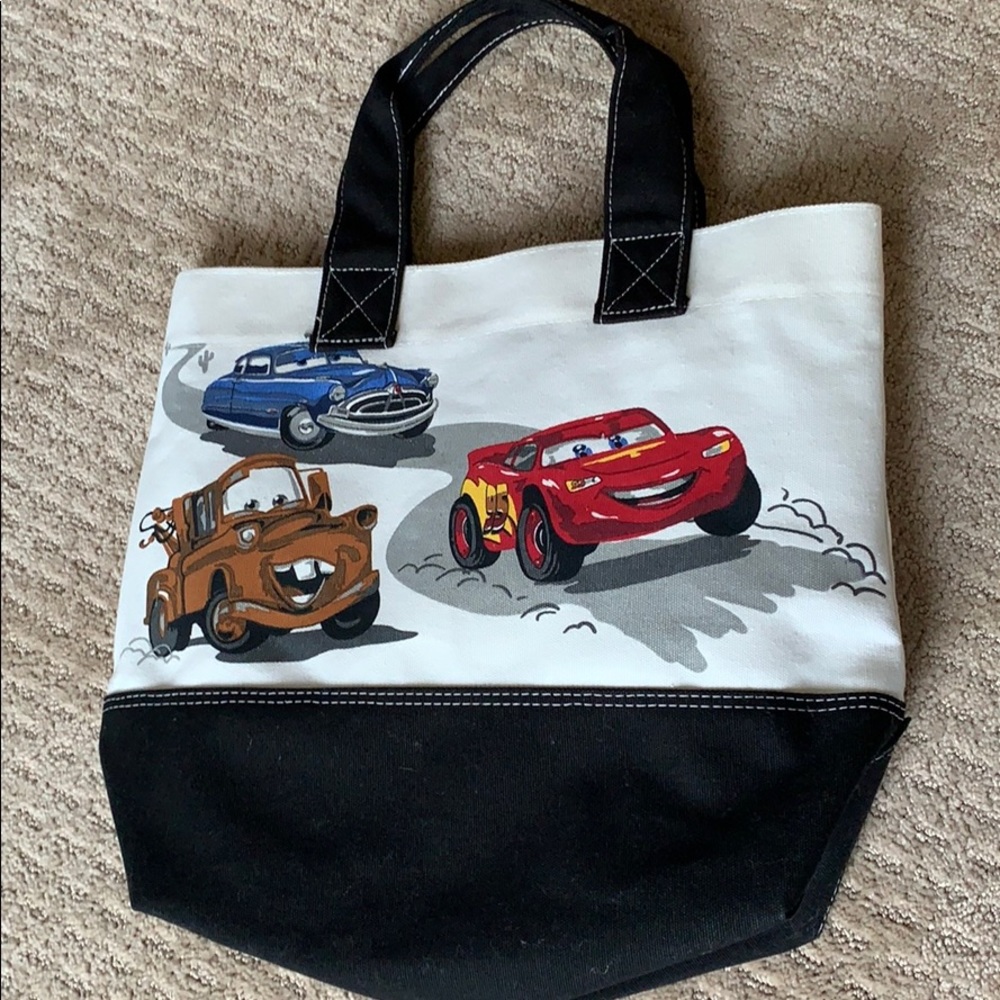Pottery Barn Kids Cars tote bag